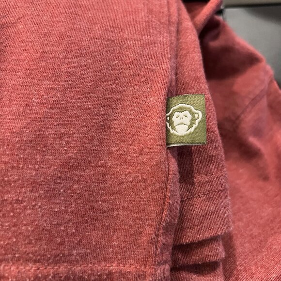 Howler Brothers "El Mono" T-shirt, maroon, Large - Picture 5 of 6